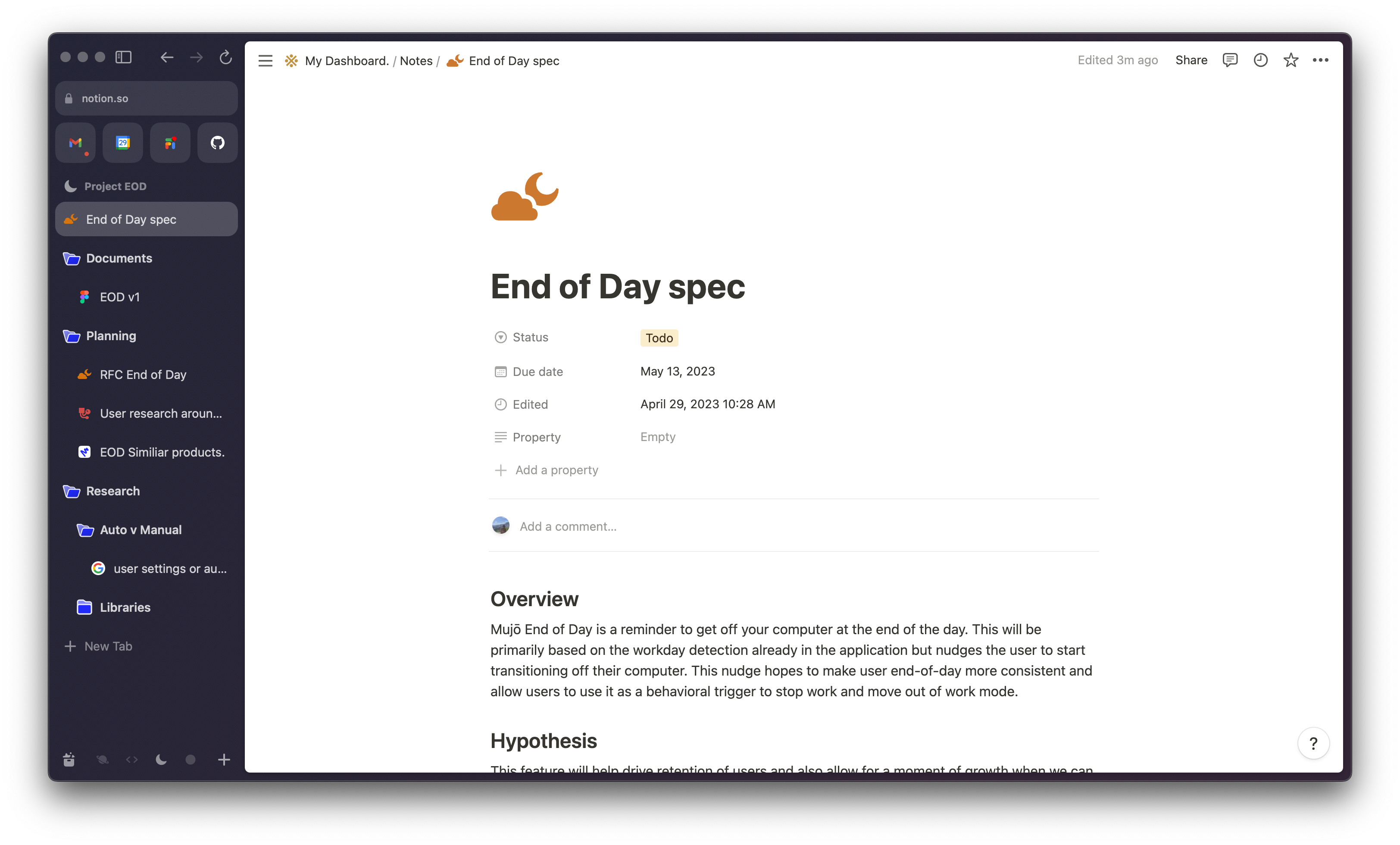 Arc Project Organization